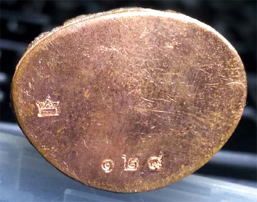 หลวงพ่อสิน วัดละหารใหญ่ รุ่น มงคลเศรษฐี พระกริ่งหล่อโบราณ เนื้อนวโลหะ ก้นทองแดง