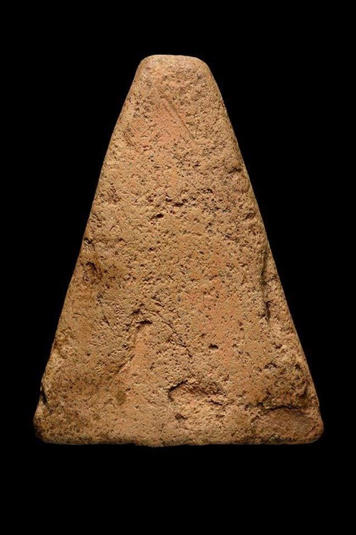 พระพิมพ์นางพญาฐานผ้าทิพย์เนื้อดินหลวงพ่อขัน วัดนกกระจาบ จ.อยุธยา จัดสร้างประมาณปี 2460