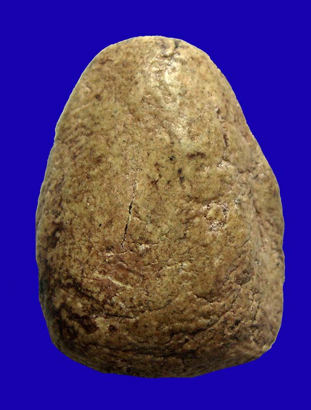 พระกรุอัมพวา เนื้อผง พิมพ์เม็ดบัว