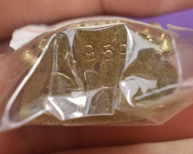 พระพุทธชินราช รุ่นปิดทอง ปี 2547 พิมพ์ใหญ่ เนื้อขันลงหิน(สัมฤทธิ์) หมายเลข 1959