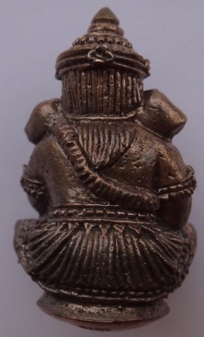 รูปหล่อลอยองค์ พระพิฆเนศ ไหว้ครู51 วัดถลุงทอง 2องค์ พร้อมกล่อง เคาะเดียว