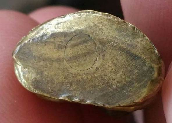 รูปหล่อหลวงพ่อเงิน ปี 2515 เนื้อทองเหลือง ออกวัดวังกระทึง @2