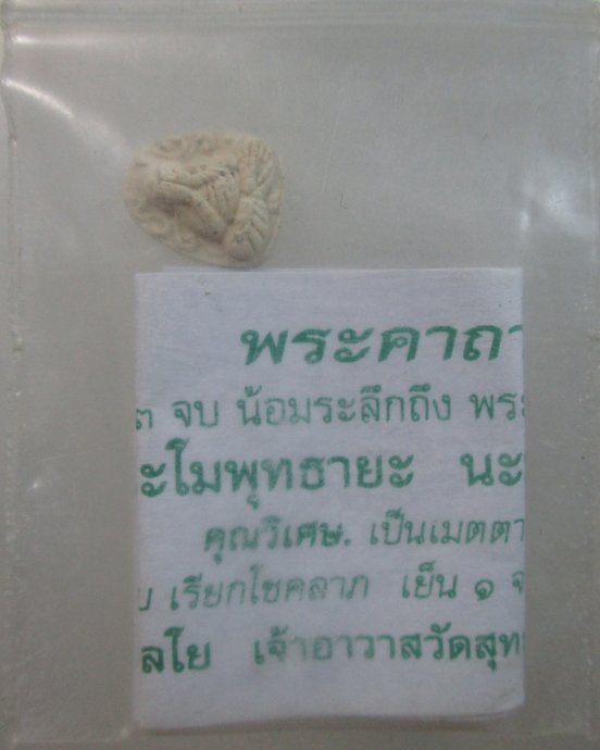 ๒๐  ๒๐ พระปิดตาจิ๋ว รุ่นบรมลาภ หลวงพ่อรักษ์ วัดสุทธาวาสฯ