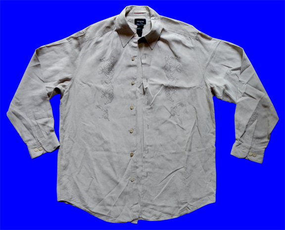 เชิ๊ต claiborne ของแท้ สวยๆ ลายด้านหน้าแจ่มมาก