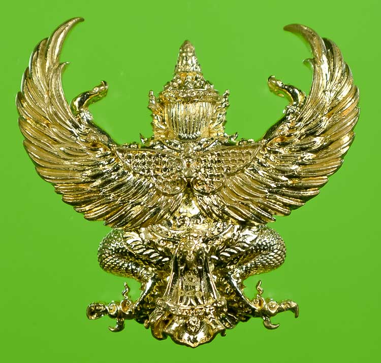 **พญาครุฑ รุ่นแรก หลวงปู่สอ ขันติโก วัดโพธิ์ศรี รวมมหาเศรษฐี เนื่้อทองนพคุณ เคาะเดียวแดง**