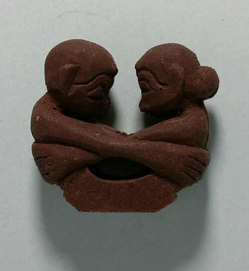 ตุ๊กตามหาเสน่ห์ (อิ้นคู่ ตำรับเขมร) หลวงปู่ชื่น วัดตาอี