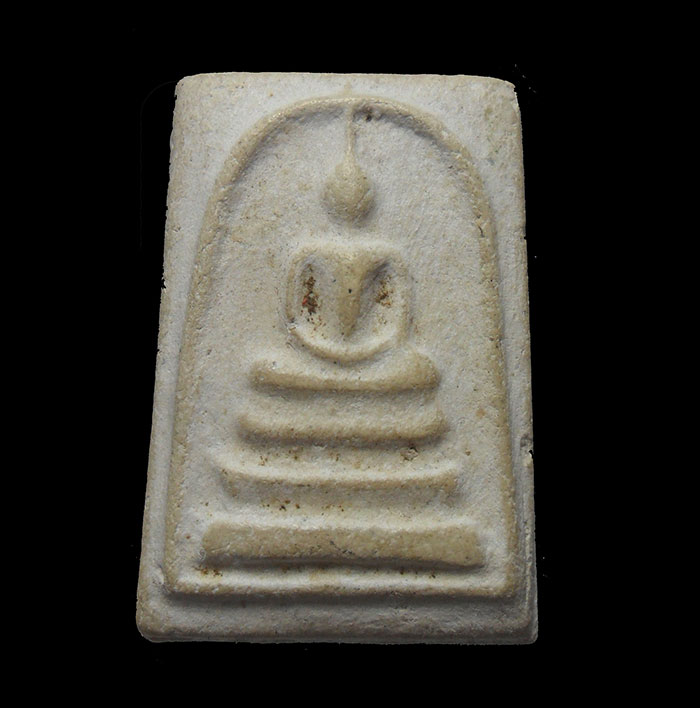 พระสมเด็จ พิมพ์ใหญ่ หลวงปู่ลำภู วัดใหม่อมตรส บางขุนพรหม ปี 02 