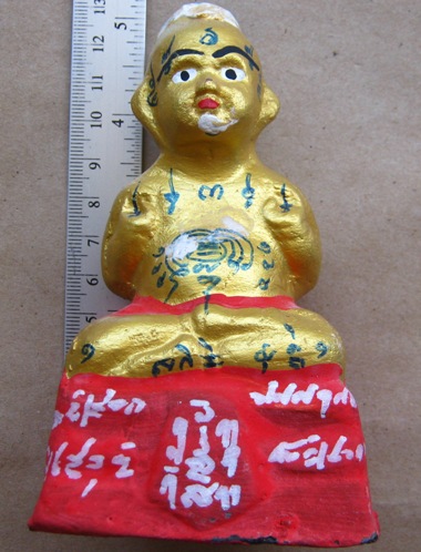 กุมารทองมหาเศรษฐี ปี2554 หลวงปู่แย้ม วัดสามง่าม จ นครปฐม ขนาดความสูง5นิ้วครึ่่ง
