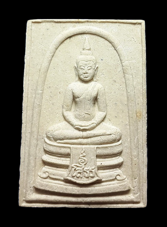 พระผงหลวงพ่อพระพุทธโสธร รุ่น ญสส. พุทธาภิเษก วัดบวรนิเวศวิหาร - วัดโสธร แปดริ้ว ปี33