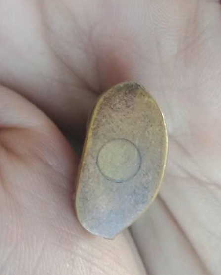 หลวงพ่อเงินปี15 วัดมูลเหล็ก เนื้อทองเหลือง พิมพ์ฐานกว้าง กริ่งดัง ประกันพระแท้ตลอดชีพ