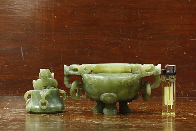 กระถางมังกรหยก ของเก่าเมืองจีน