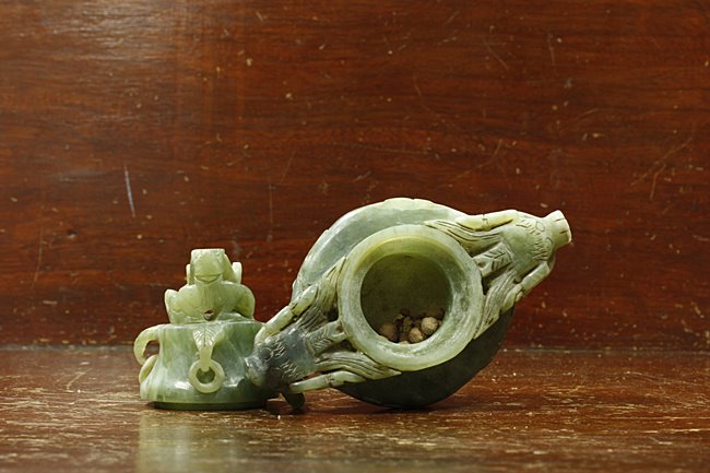 กระถางมังกรหยก ของเก่าเมืองจีน