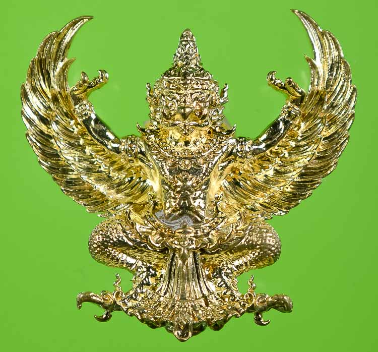 **พญาครุฑ รุ่นแรก หลวงปู่สอ ขันติโก วัดโพธิ์ศรี รวมมหาเศรษฐี เนื่้อทองนพคุณ เคาะเดียวแดง**