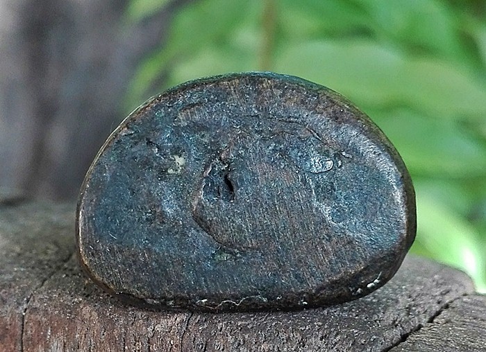 รูปหล่อหลวงพ่อเงิน วัดบางคลาน ปี28 รุ่น ปืนแตก " พิมพ์เศียรกลม " มีคราบเบ้า สนิมจับเดิมๆคลาสสิค