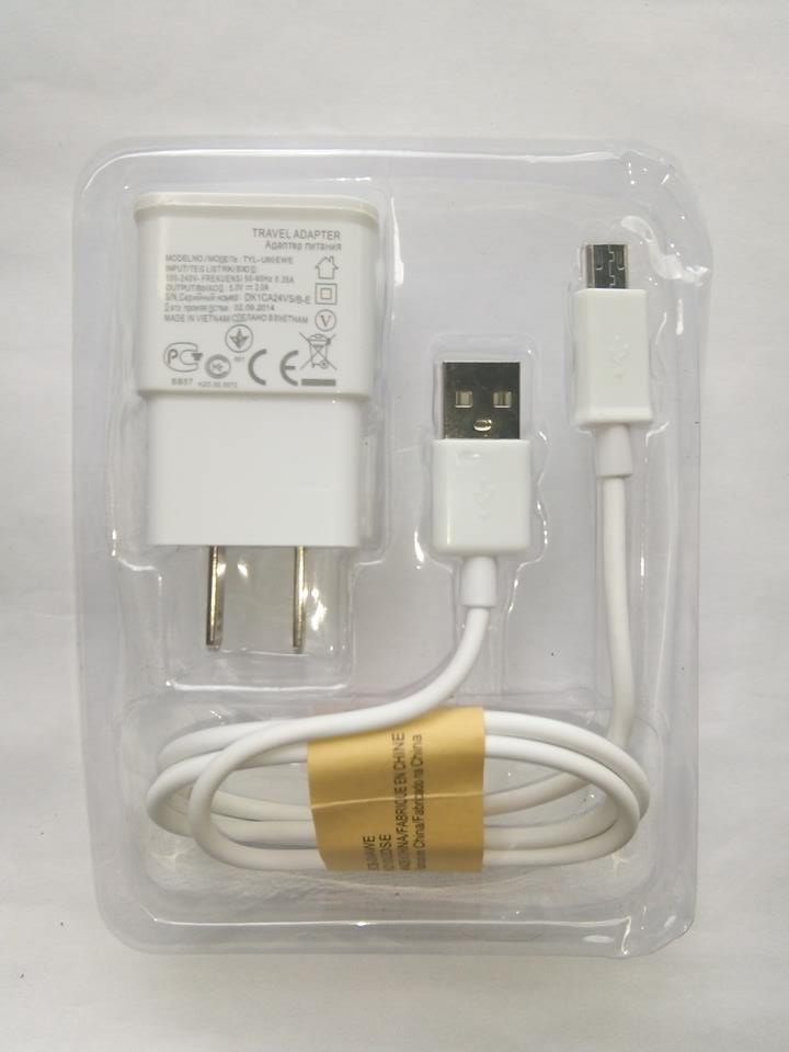 ชุดชาร์จ สายUSB Micro USB (สีขาว)