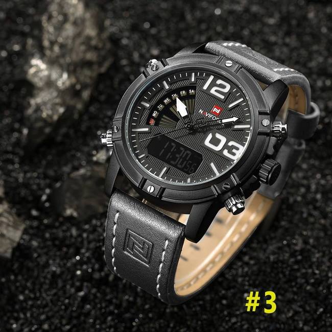 นาฬิกา Naviforce รุ่น NF-9095 สีดำ