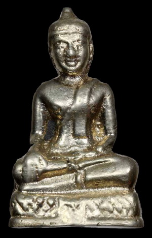 รูปหล่อหลวงพ่อโต อุดกริ่ง วัดโบสถ์ จ.ชลบุรี เนื้ออัลปาก้า ตอกโค๊ต