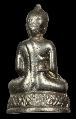 รูปหล่อหลวงพ่อโต อุดกริ่ง วัดโบสถ์ จ.ชลบุรี เนื้ออัลปาก้า ตอกโค๊ต