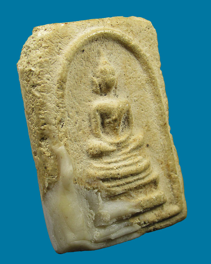  พระสมเด็จพิมพ์สังฆาฎิ หลวงปู่จันทร์ เขมิโย วัดศรีเทพประดิษฐาราม จ.นครพนม ปี2500