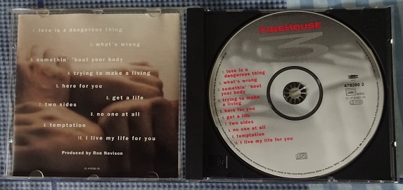 ซีดี วง FireHouse ชุด3 ปกแผ่นสภาพสวย