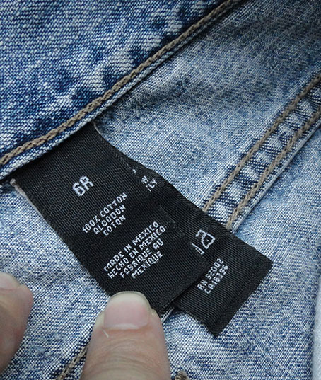 ยีนส์ DKNY ของแท้  ตัวนี้ made in MEXICO เอว29 น้ำเงิน 100% cotton