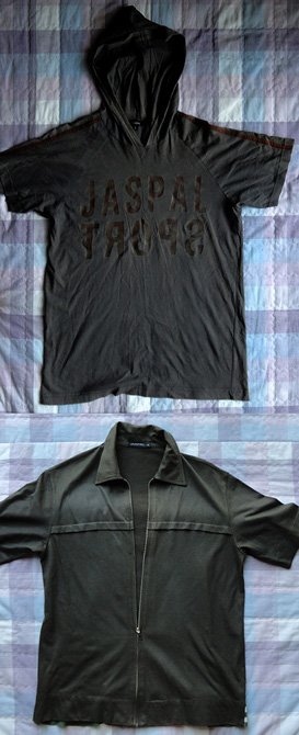 เสื้อ JASPAL ของแท้ มาคู่2ตัว ทั้งแบบมีฮูดและแบบซิปหน้า