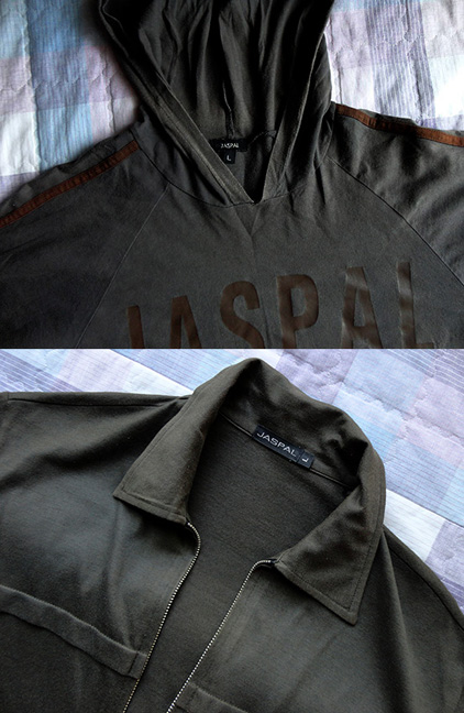 เสื้อ JASPAL ของแท้ มาคู่2ตัว ทั้งแบบมีฮูดและแบบซิปหน้า