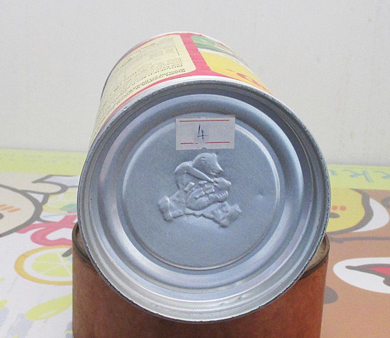 กระป๋องนมตราหมี อลูมีเนียมเก่าสภาพใหม่ #4