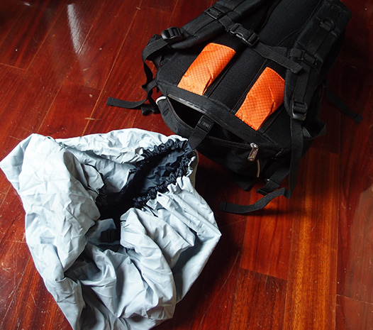 เป้ THE NORTH FACE สีส้ม-ดำ สวยมาก