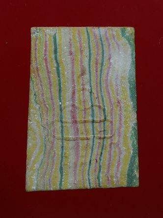 พระสมเด็จสายรุ้ง เจ้าคุณนรฯ ออกวัดศีลขันธ์ ปี2513 หลังยันต์นูน สวยๆ พร้อมบัตรเคาะเดียวครับ