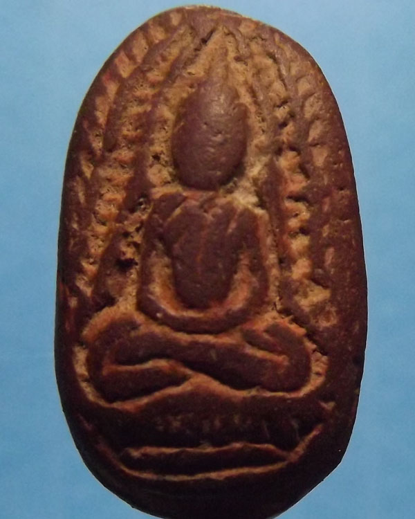 พระกรุวัดจุฬามณี พิมพ์ซุ้มขีด เนื้อ สีพิกุลแห้ง สวยดีหายาก จ.พิษณุโลก