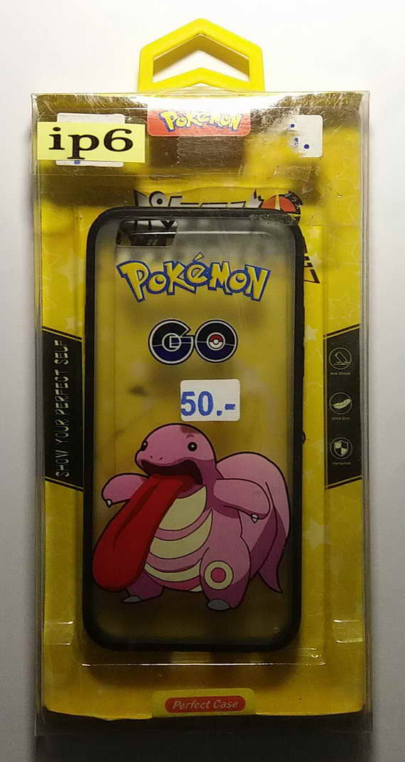 เคสโทรศัพท์มือถือ Iphone 6  ลายโปเกม่อน      50  บาท พร้อมส่ง