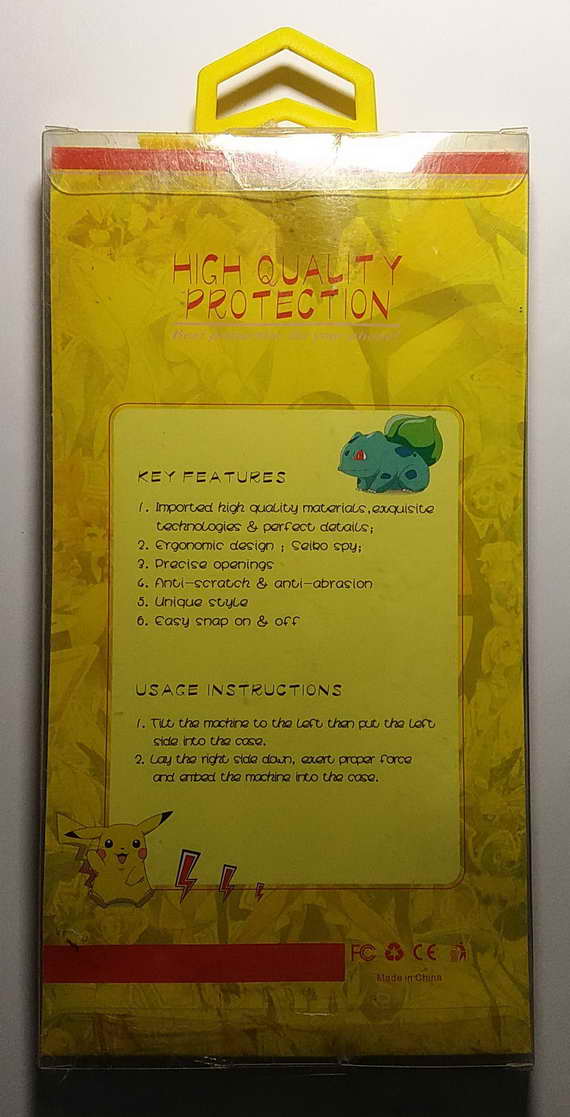 เคสโทรศัพท์มือถือ Iphone 6  ลายโปเกม่อน      50  บาท พร้อมส่ง