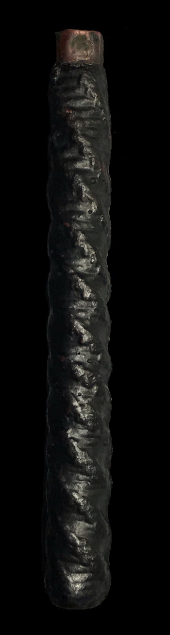 ตะกรุดโทนมหาอำนาจ ถักเชือกจุ่มรัก โค็ดนะ วัดไผ่ล้อม จ.ระยอง