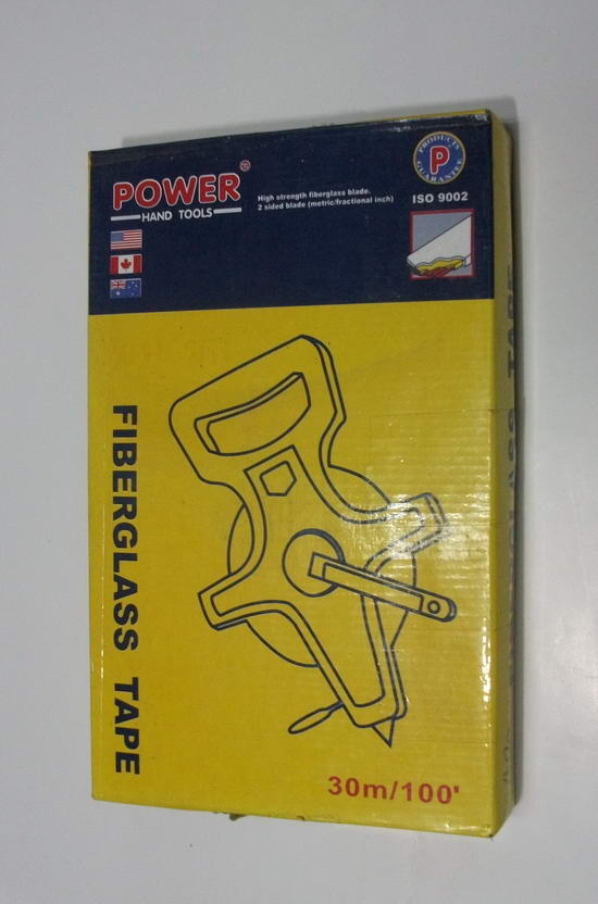 Power เทปวัดที่ใยแก้ว 30m