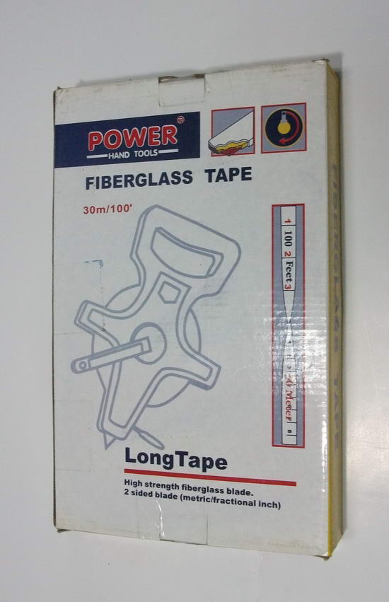 Power เทปวัดที่ใยแก้ว 30m