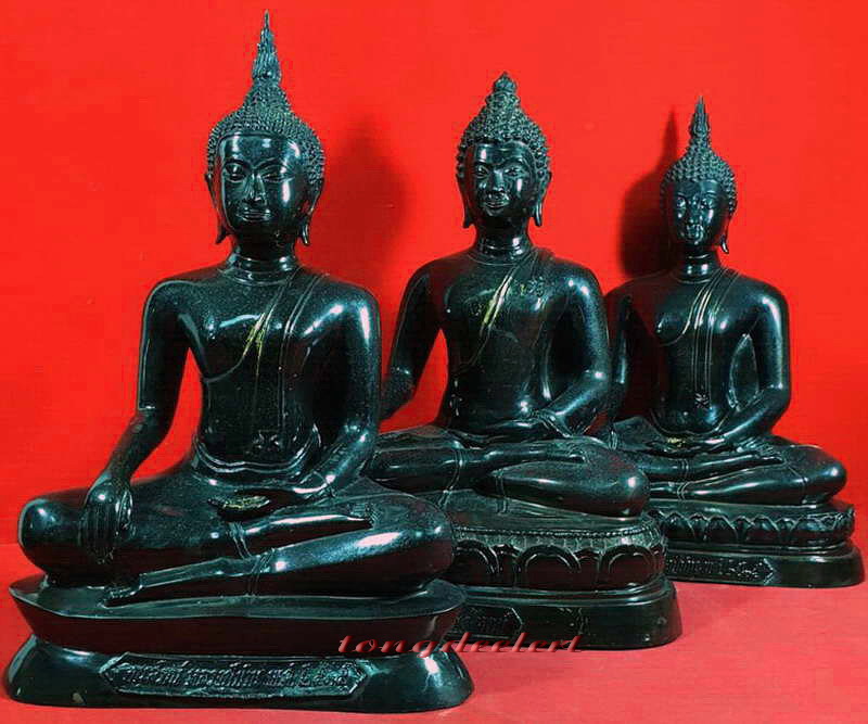 พระบูชาอู่แสนสุข(3 องค์) รุ่นอนุสรณ์หลวงพ่อปาน วัดคลองด่าน ปี 2535