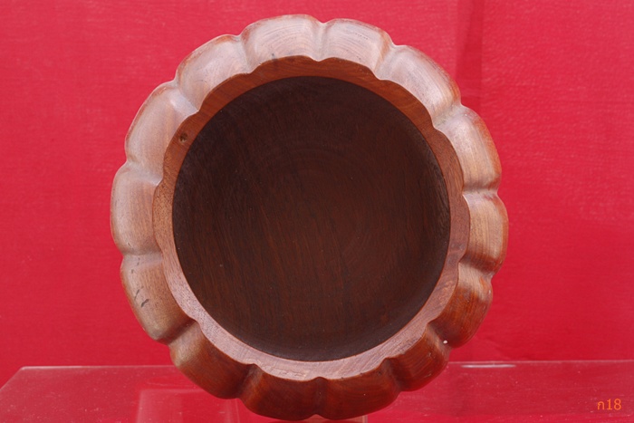 ฟักทอง แกะจากไม้