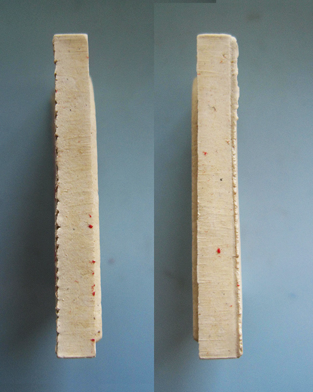 พระสมเด็จชินบัญชร หลังยันต์แดง (รุ่นแรก) หลวงพ่อสาคร มนุญโญ วัดหนองกรับ จ.ระยอง ปี ๒๕๔๙ กล่องเดิม