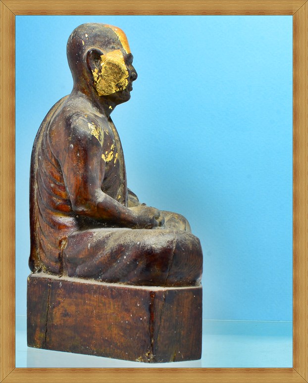 หลวงพ่อเงิน บางคลาน แกะจากเนื้อไม้โพธิ์อธิฐาน ที่หลวงพ่อเสี่ยงทาย หายากพุทธคุณไม่ต้องพูดถึง 