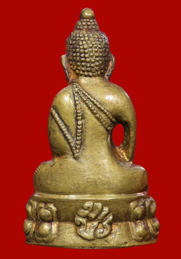 พระกริ่งโสฬส มปร.เนื้อทองเหลืองกะไหล่ทอง แจกกรรมการ ปี2515 วัดราชประดิษฐ์ กรุงเทพฯ หลวงปู่ทิม ปลุกเส