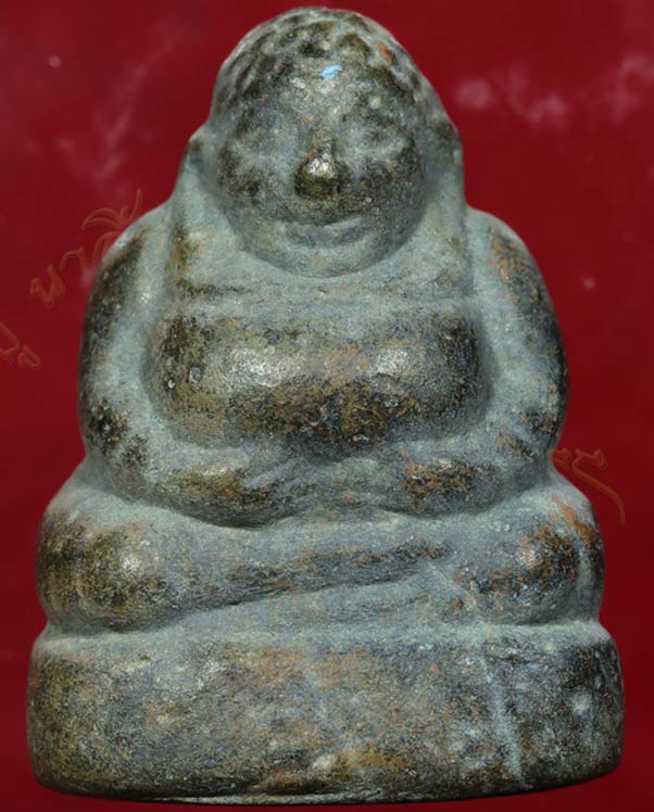 พระสังกัจจายน์ พิมพ์เศียรเล็ก หลวงพ่อเงิน วัดบางคลาน แตกกรุวัดขวาง ตำบลวัดขวาง อำเภอโพทะเล จังหวัดพิ