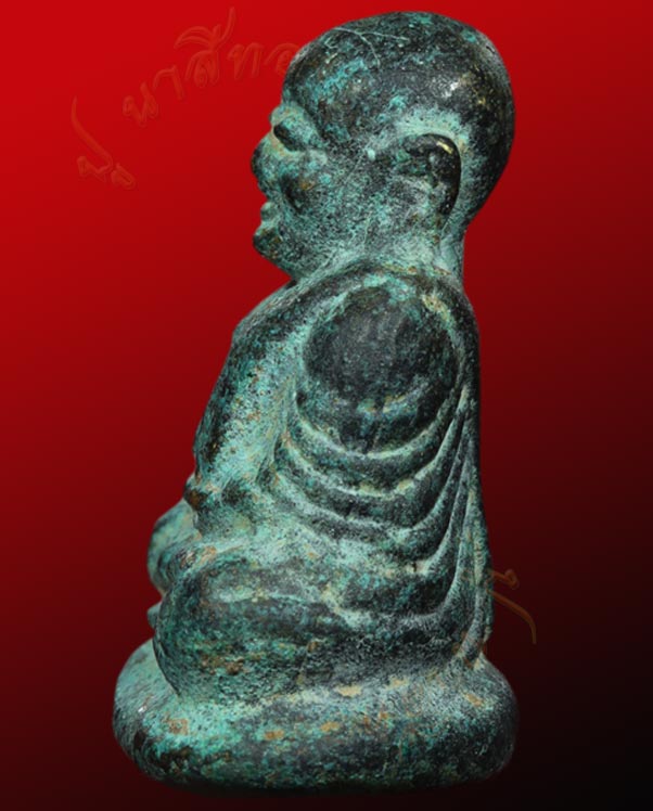  หลวงพ่อเงิน วัดบางคลาน แตก กรุวัดท้ายน้ำ พิมพ์แป๊ะยิ้ม ตอกโค๊ต นะ เปิดกรุ ปี ๒๕๒๔ ๒