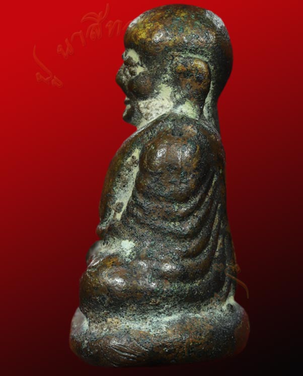  หลวงพ่อเงิน วัดบางคลาน แตก กรุวัดท้ายน้ำ พิมพ์แป๊ะยิ้ม ตอกโค๊ต นะ เปิดกรุ ปี ๒๕๒๔