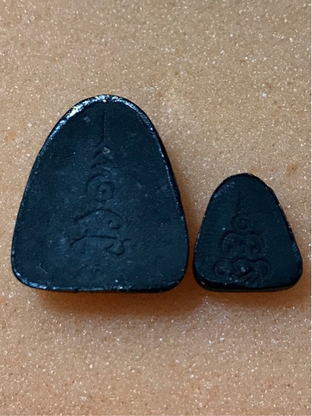 2 องค์ พระปิดตา อาจารย์เป้า วัดน้อย ชลบุรี ปี2515 (หลวงปู่ทิม ร่วมปลุกเสก)