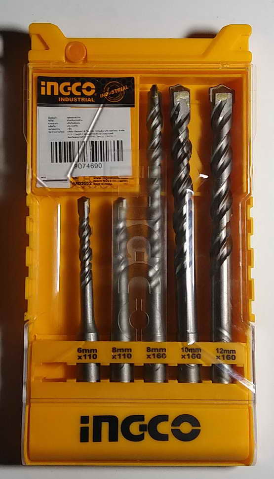 ดอกสว่านโรตารี่ INGCO ชนิด SDS PLUS   แบบชุด