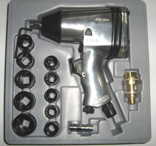 บ๊อกลม ขนาด 1/2  ค้อน เดี่ยว KANTO พร้อมอุปกรณ์