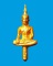 พระยอดธง หลวงพ่อพระใส รุ่นบารมีพ่อ วัดโพธิ์ชัย จ.หนองคาย