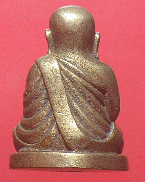 รูปหล่อรูปเหมือนหลวงพ่อเงิน วัดบางคลาน รุ่น91ปี กรมเสมียนตรา กระทรวงกลาโหม พ.ศ. 2543