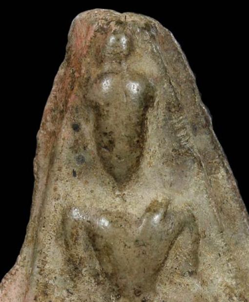 พระร่วงนั่ง กรุสรรค์บุรี เนื้อดิน จ.ชัยนาท ดูง่าย พบน้อย